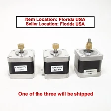 Creality Ender 3 Pro 3D Printer Part 4240 Extruder Stepper Motor With Gear