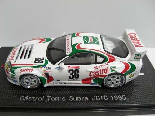 Rare EBBRO 1/43 Castrol Tom's Supra JGTC 1995 White / Green from Japan 2911