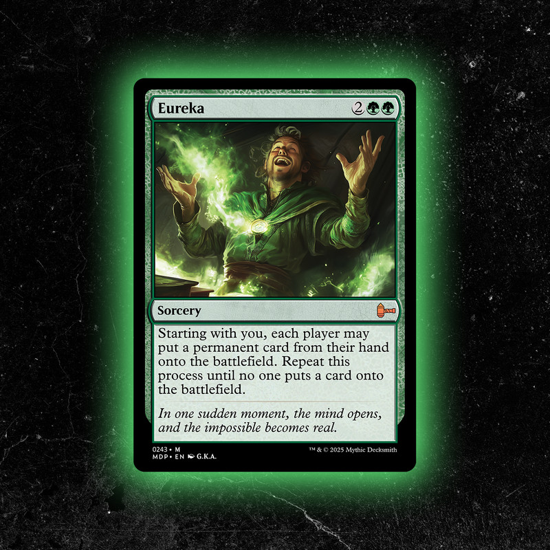 Eureka - Custom Magic: The Gathering Card - High-Quality