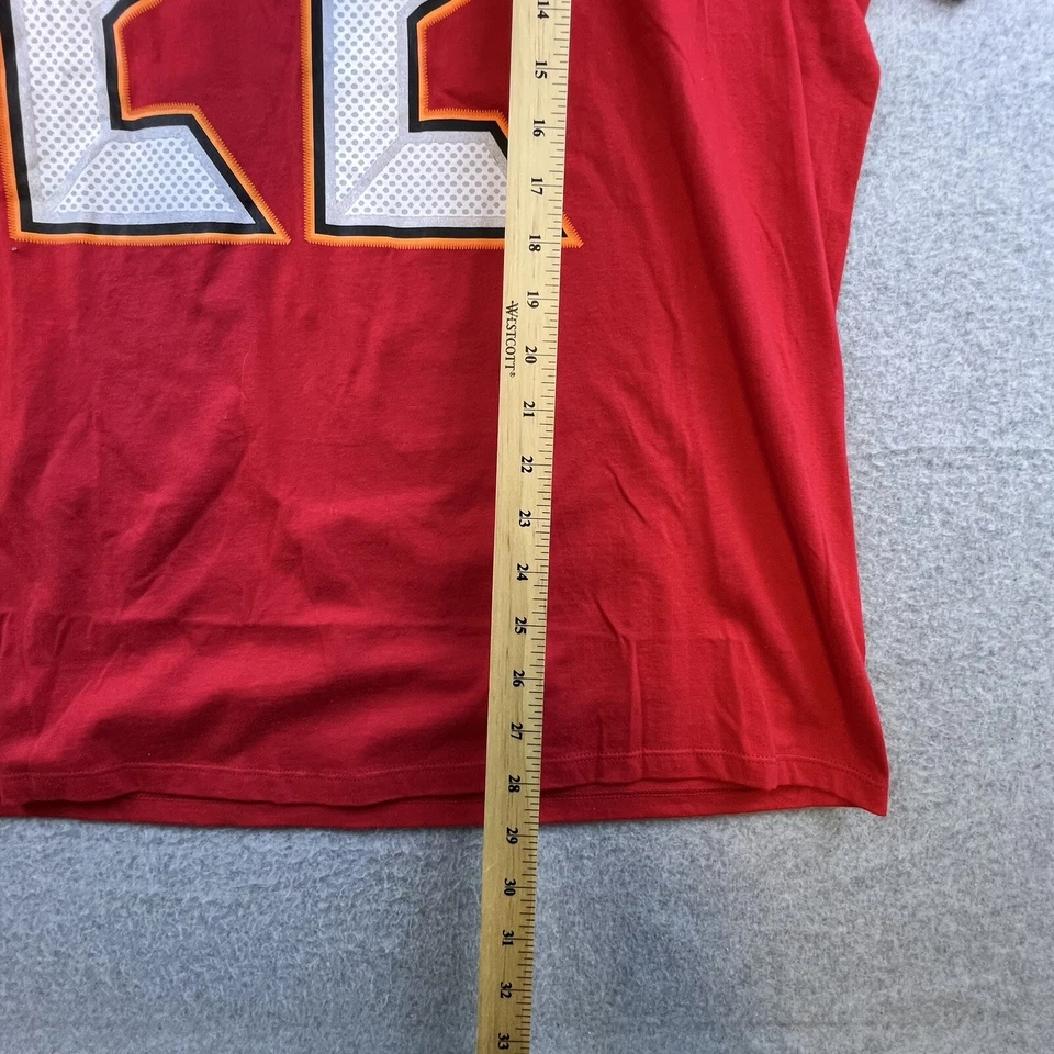 Camisa Nike de los Tampa Bay Buccaneers para hombre XL roja #22 Doug Martin manga corta NFL Foto 3 de 4