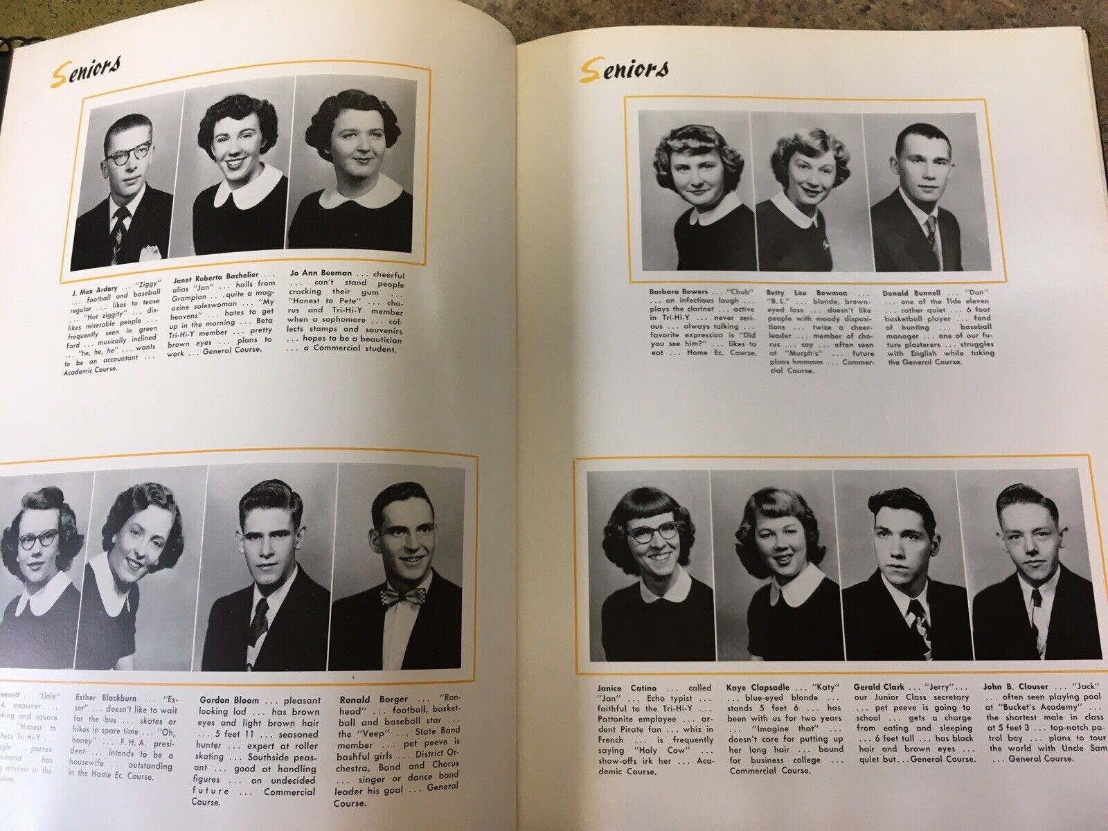 1953 Curwensville Joint High School, Curwensville, PA Yearbook, The
