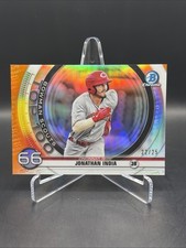 2020 Bowman - Bowman Scouts Top 100 Chrome Jonathan India #BTP-66 Orange...