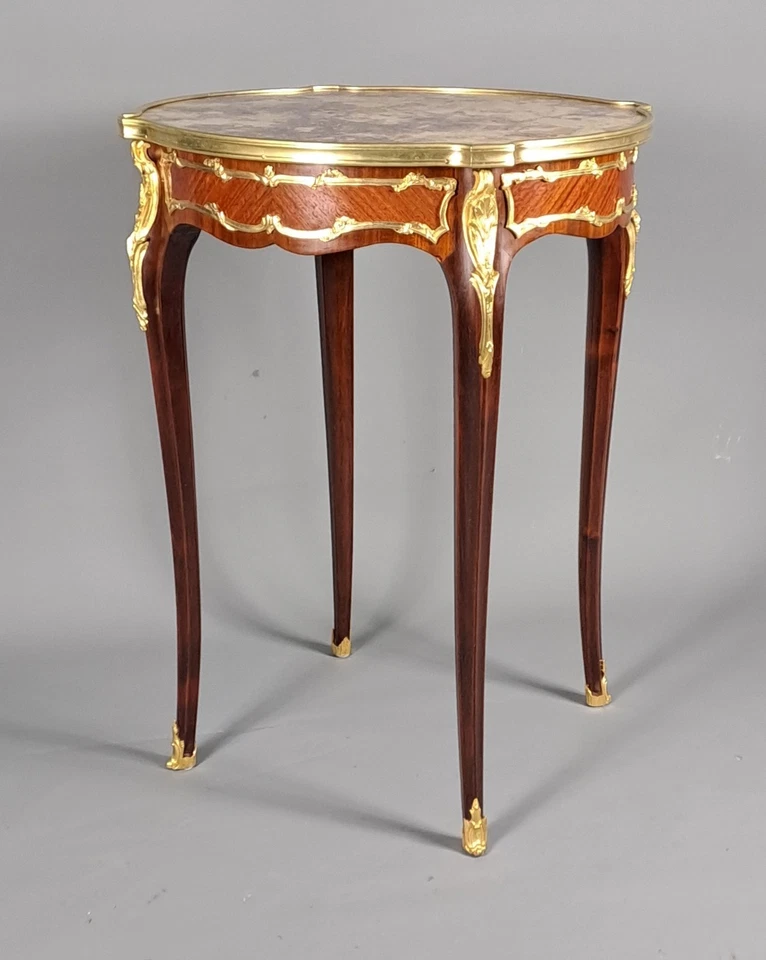 Guéridon de style Louis XV - Photo 4/4