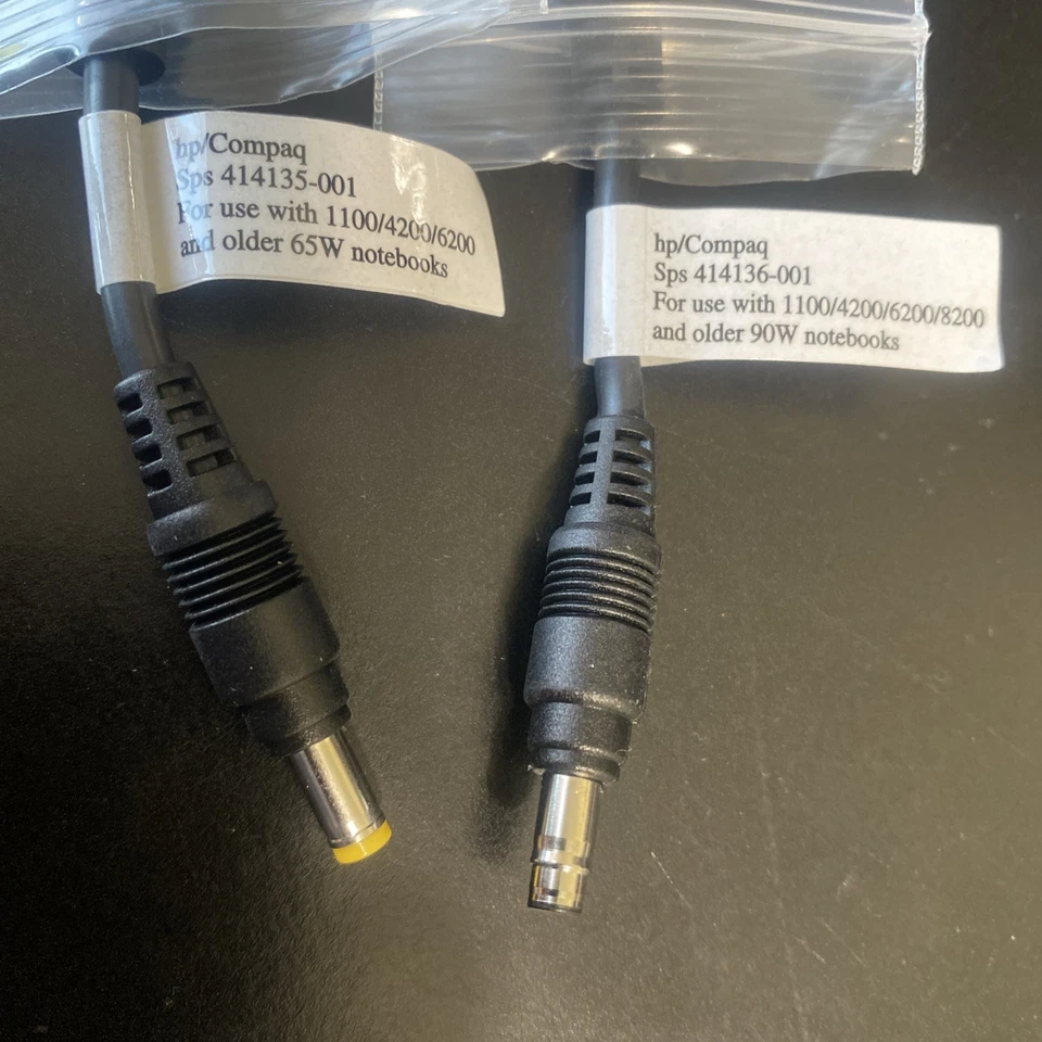 HP 406824-001 414136-001 406823-001 414135-001 AC Adapter Cables - Image 3 of 4