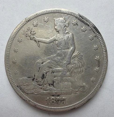 1877 Silver Trade Dollar Key Date San Francisco Mint *You Grade*