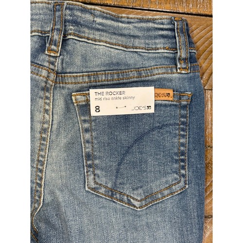 Joe's Jeans Girl's Stretch The Rocker Mid Rise Ankle Skinny Jeans - Size 8 - NWT - Picture 8 of 10