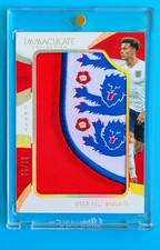 2018-19 Panini Immaculate Soccer Dele Alli Team Crest Patch 9/10
