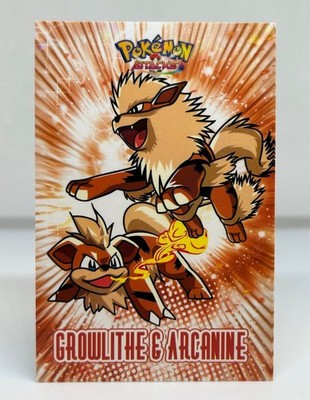 GROWLITE & ARCANINE CARD DATABASE ATTACKS KANTO POKEMON SET