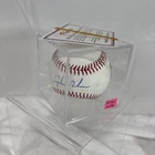 Jordan Walker MLB Debut Authenticated Autograph Baseball Holo Fanatics With Case