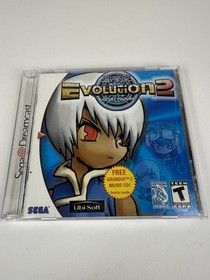 Evolution 2: Far Off Promise (Sega Dreamcast, 2000) CIB W/ Registration Card