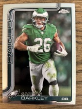 2025 Topps Chrome Football NFL Saquon Barkley #248 Eagles