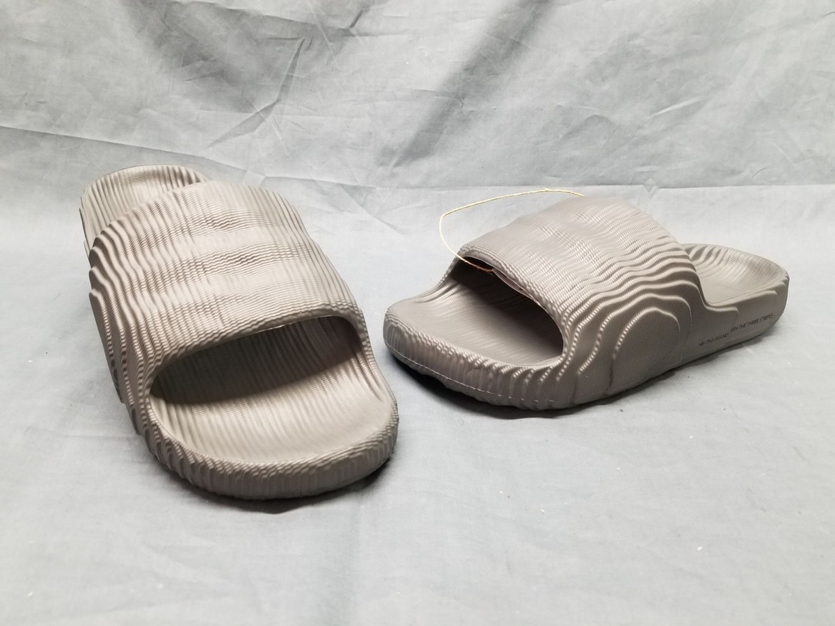 Adidas Adilette 22 Slides Slip On Synthetic Grey Men\'s Size 12 NEW WITH TAGS! adidas Adilette 22 Slides Grey Five Men main image 2
