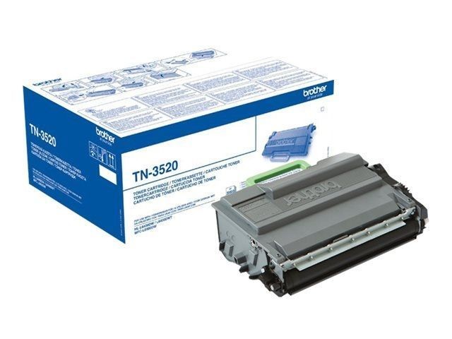 Toner Brother TN-3520 noir à très haut rendement cartouche originale impression laser