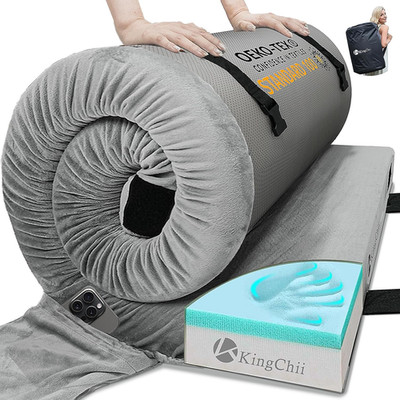 Certipur-Us Memory Foam Camping Mattress, Portable Roll up Travel Car Camping Ma