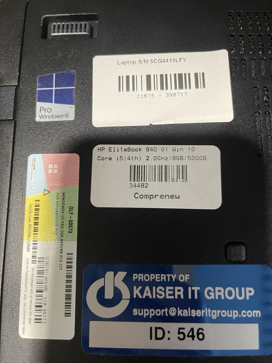 HP EliteBook 840 G1 14