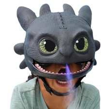 How To Train Your Dragon Electronic Blast Roar Toothless Mask Night Fury No box