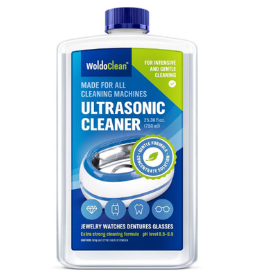 Ultrasonic Cleaner Solution 25.4 Fl Oz   Concentrated Jewelry Cleaner Liquid for