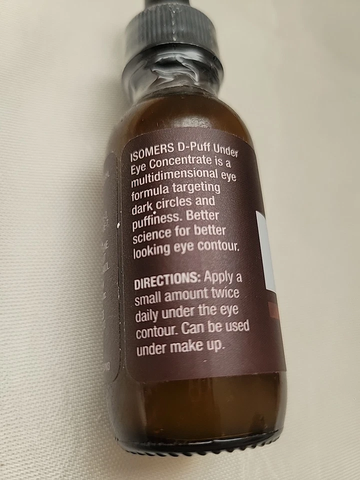 ISOMERS Under Eye ~ D - Puff Under Eye Concentrado 30 ml  Foto 3 de 3