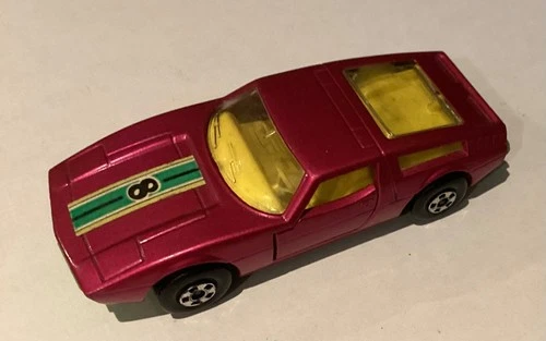 LESNEY MATCHBOX SUPERFAST no 32 Maserati Bora 1972 Green base Unboxed