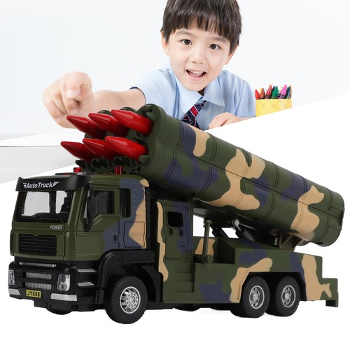 1/50 Militärraketen-Fahrzeug-Modell-Legierung Ziehen Zurück Raketen-Auto- SA - Bild 5 von 24