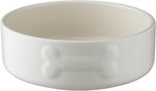 Image of Mason Cash Colour Mix Cream Dog Bowl 15Cm |500Cml Capacity |Stoneware Pet Bowl f