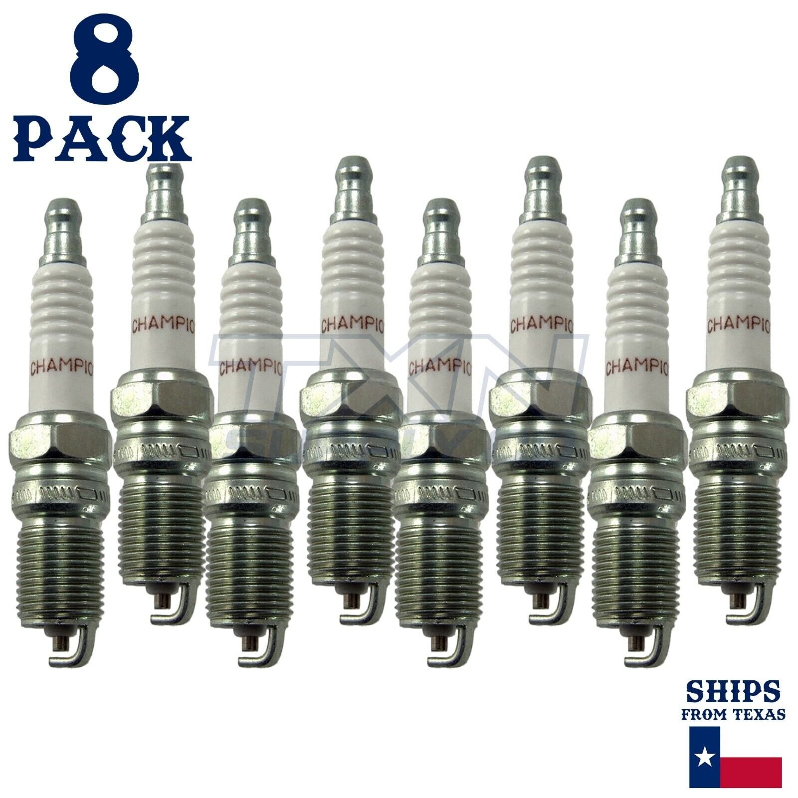 Champion 408 Spark Plugs RS14YC - 8-Pack