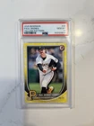 2025 Bowman - Paul Skenes #30 YELLOW PATTERN /75 PSA 10 GEM MINT 💎 LOW POP🔥