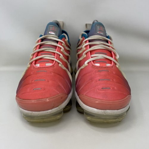 Nike Air Vapormax Plus Shoes Pink Blue White Women’s Size 7 - Picture 3 of 7