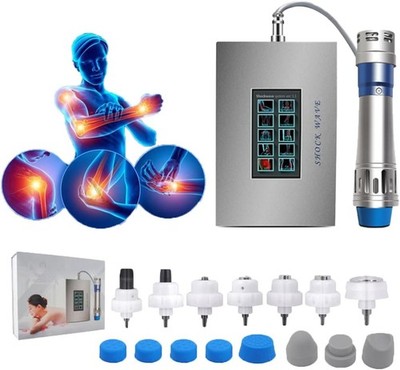 Shockwave Therapy Machine Body Muscle Relaxation SW18A with 7 Heads