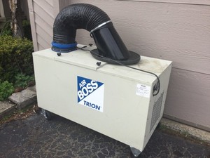 Trion Air Boss M2500 Media Air Cleaner  1hp 120v