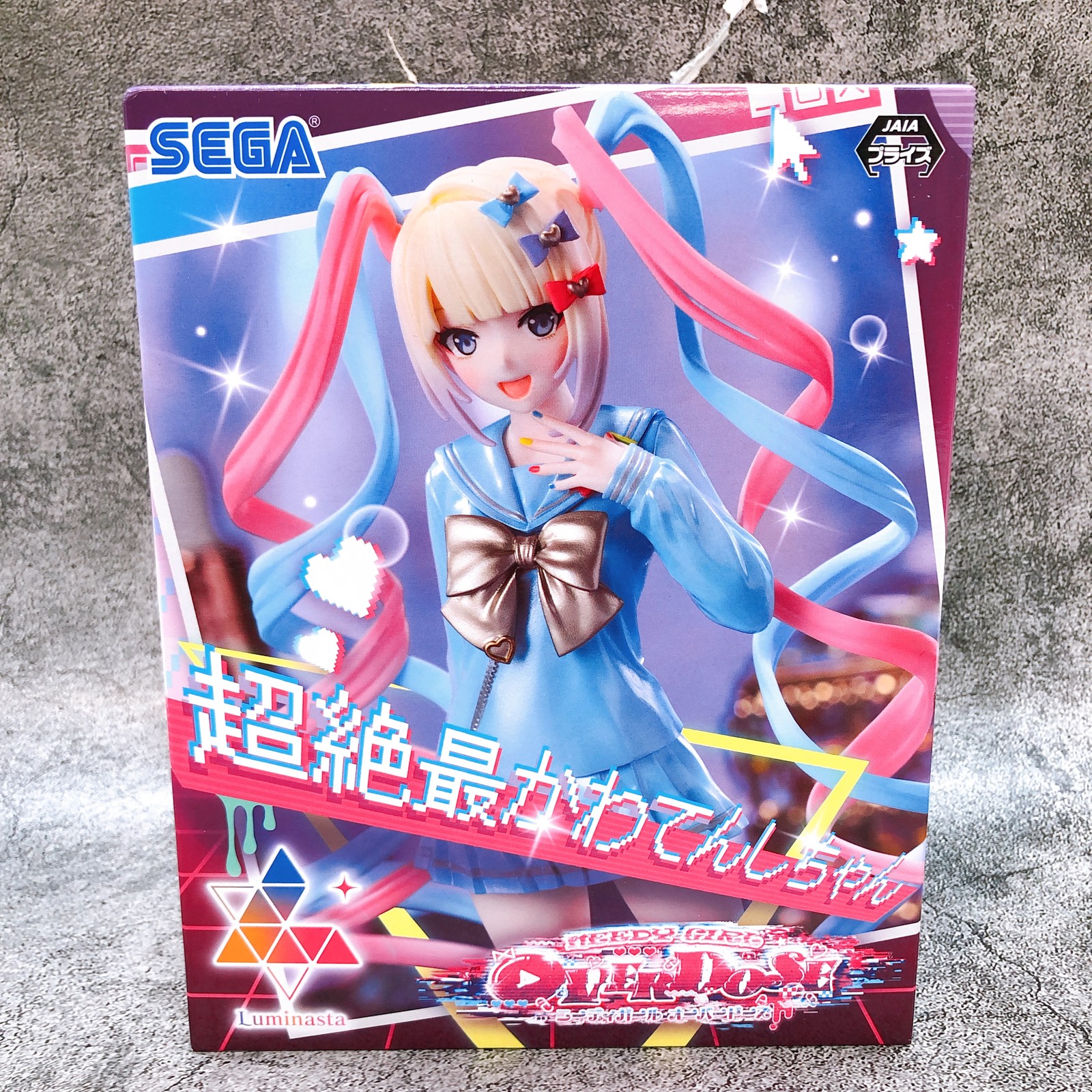 NEEDY GIRL OVERDOSE OMG Kawaii Angel Luminasta Figure SEGA Sealed NEW FASTSHIP