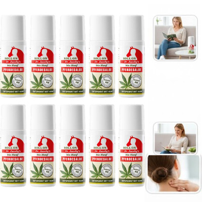 Dr. Jacoby Pferdesalbe Hanf Roll-On 75ml  | Muskel & Gelenk, Schmerzg