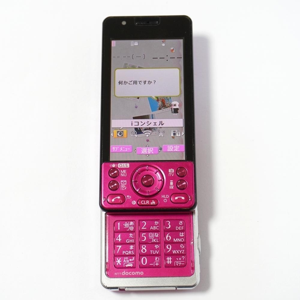 レア機種 docomo FOMA LUMIX Phone P-05C マゼンタ Panasonic LUMIX Phone P-05C Magenta DoCoMo FOMA Tested