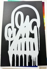 Katsu Timeless Skull Black Edition Signed Graffiti Vandal  Artist Proof *READ*