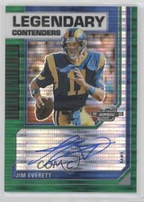 2023 Contenders Optic Legendary Green Pulsar Prizm 1/30 Jim Everett Auto ms9