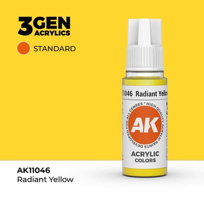 AK Interactive 3GEN Radiant Yellow 17ml