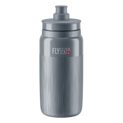 Elite Trinkflasche Fly Tex 550ml, grau, grau