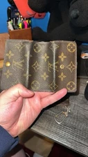 Authentic Louis Vuitton Monogram Coin Pouch Pochette Cles Wallet Key Holder