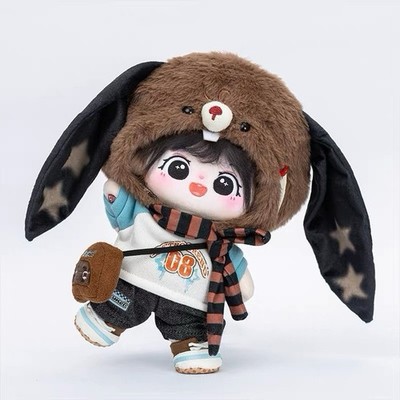 20cm BiuBiu Kawaii  Cute Soft Stuffed Dress up Plush Doll Set with Clothes BB09