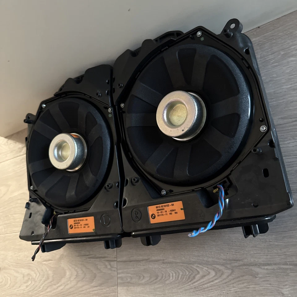 BMW F30 F31 F32 F33 F20 F22 F87 F80 F82 Harman Kardon Subwoofers Bass Speakers  - Image 3 of 4