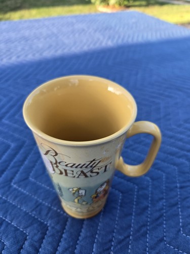 Disney Beauty and the Beast Ceramic Coffee Travel Mug with Lid - Picture 6 of 16