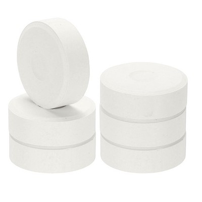 6 Pcs Washable Tempera, 2.3''x0.7'' Large Tempera Paint Cakes, White