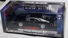 Damaged Greenlight John Wick 1/43 1968 Dadgr Carger R/T Dodge Charger