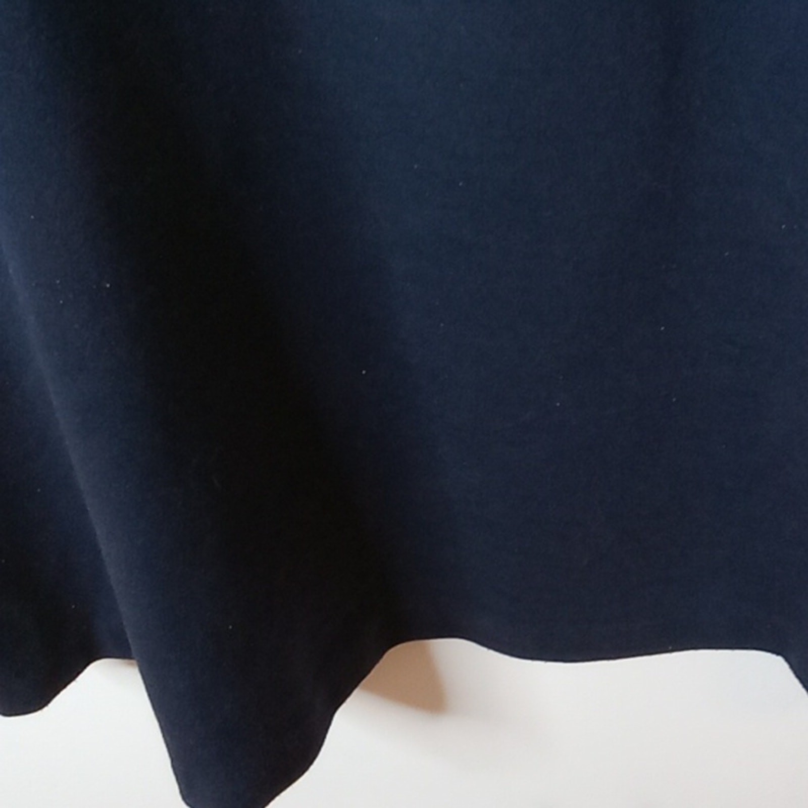 Tommy Hilfiger womens 3/4 sleeve navy dress faux wrap leather buckle.M. Office thumbnail 4