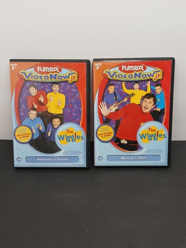 2 Playskool VideoNow Jr. PVD Video Discs The Wiggles Anthony's Friend & Murray's