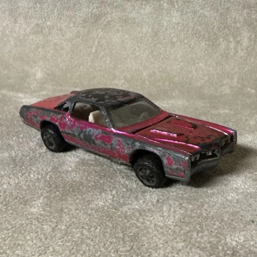 Hot Wheels Redline - Custom Eldorado in Hot Pink-Red PARTS REPAIR