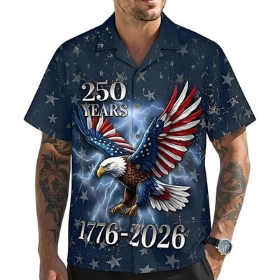 American 250th Anniversary Shirt: Patriotic Gift for Men and Women Vacation