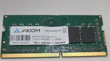 Axiom 8GB DDR4 SDRAM Memory Modulen2400MHz DDR4-2400/PC4-19200 1.20 V 260-pin