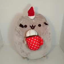 GUND Pusheen Snackable Hot Cocoa Christmas Holiday Stuffed Animal Cat 10" Plush