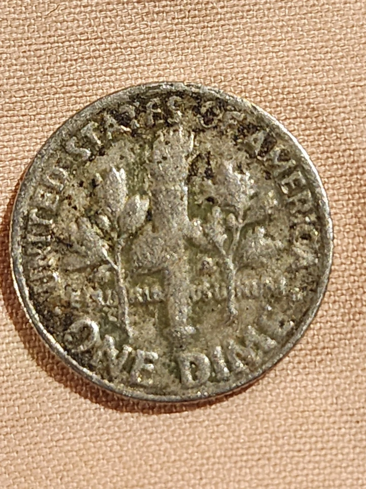 1983 P Roosevelt Dime DD Error!  See Pics! Rare! - Image 3 of 4